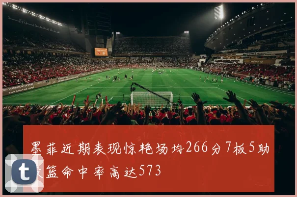 墨菲近期表现惊艳场均266分7板5助投篮命中率高达573